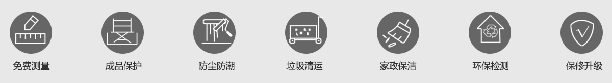 實力展示七大費用全免